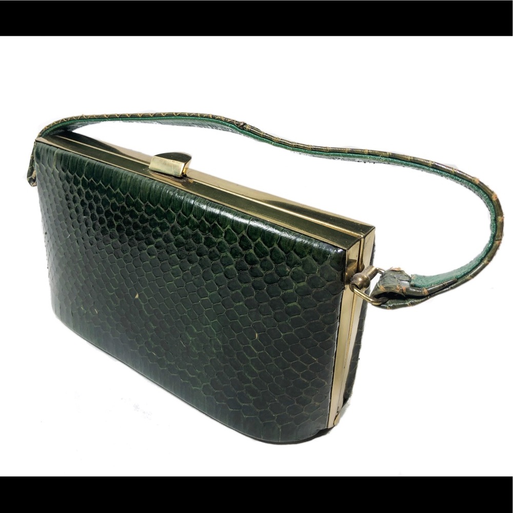 Vintage Cobra Skin Purse